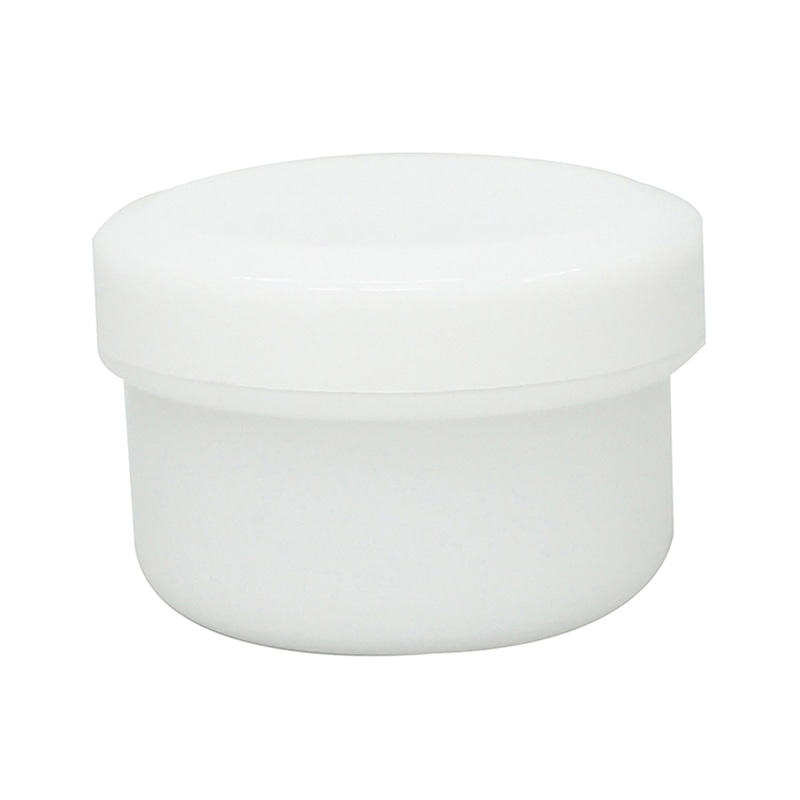 金鵄製作所 軟膏壷 定量タイプ 20ml 白キャップ 50個/袋（ご注文単位1袋）【直送品】
