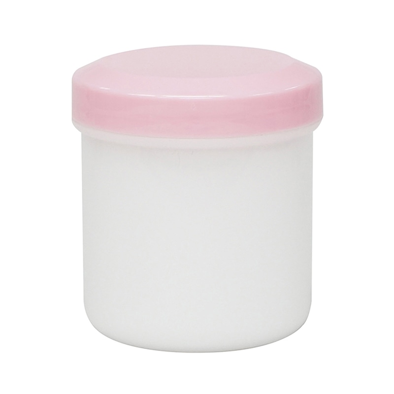金鵄製作所 軟膏壷 定量タイプ 50ml ピンクキャップ 30個/袋（ご注文単位1袋）【直送品】