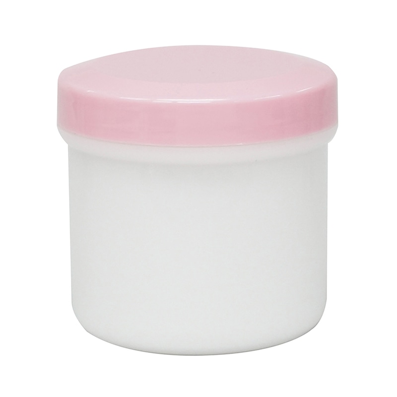 金鵄製作所 軟膏壷 定量タイプ 100ml ピンクキャップ 20個/袋（ご注文単位1袋）【直送品】