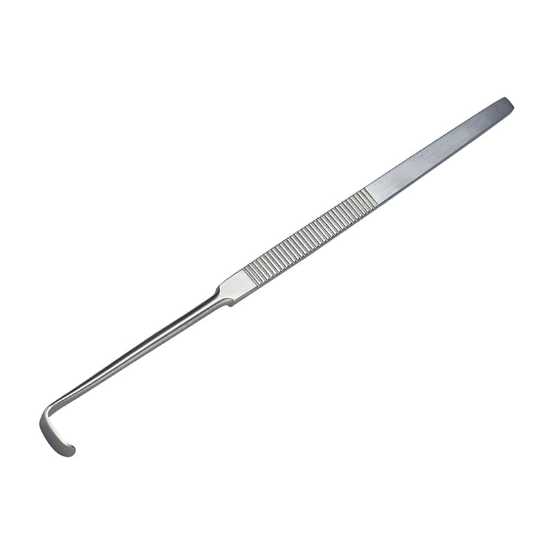 気管扁平鈎 ミニランゲンベック R090-1197 W6×L10mm 1個(ご注文単位1個)【直送品】