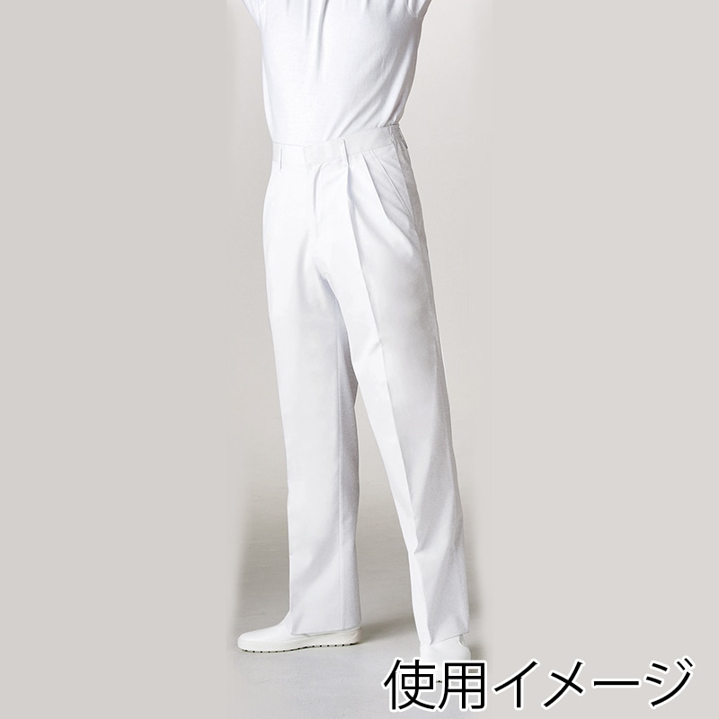 住商モンブラン(株) 7-659_M パンツ メンズ　M 白 1枚（ご注文単位1枚）【直送品】