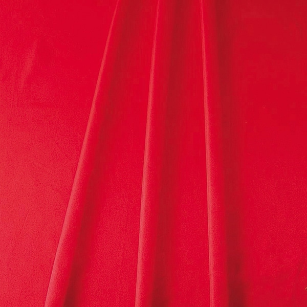 アルファ 防炎サテン生地 75×200cm レッド TE8-9077R 1枚(ご注文単位1枚)【直送品】
