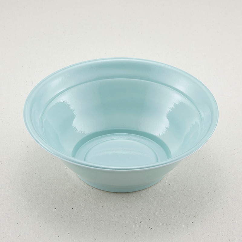 青葉紙業 麺容器 ラーメン 本体 大 青磁 221750 50個/袋（ご注文単位12袋）【直送品】