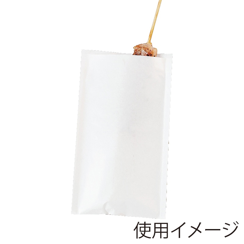武蔵野産業 耐油袋　Mパック 1本用  100枚/袋（ご注文単位40袋）【直送品】