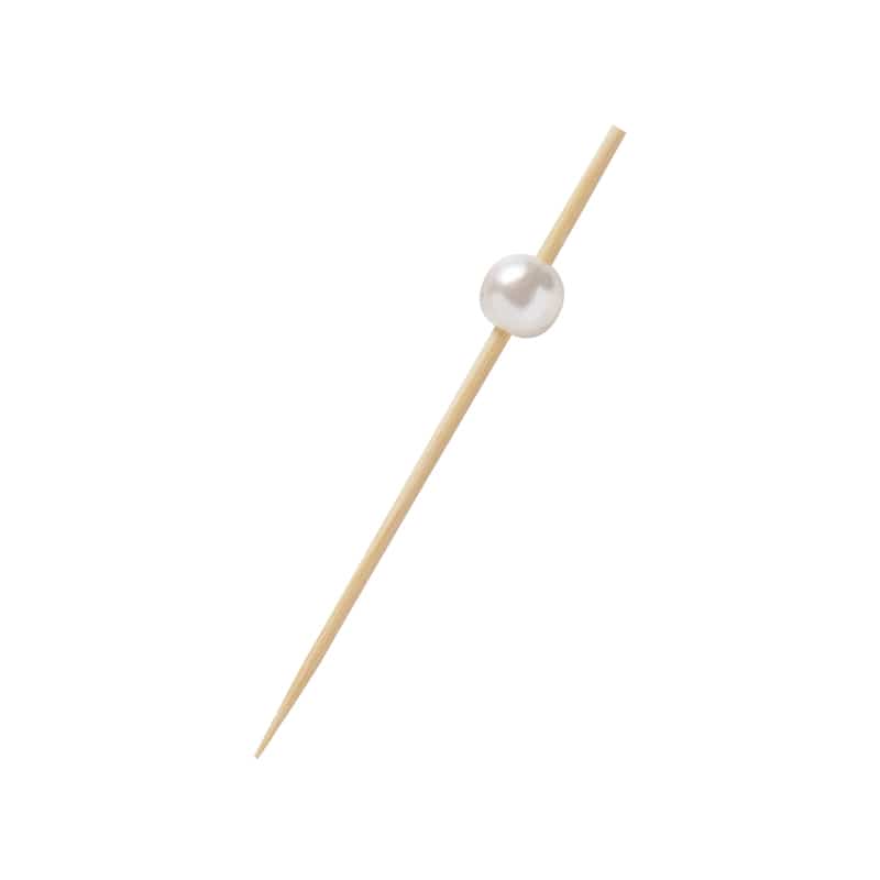 神堂 パールピックス 5cm 15041 ホワイト 50本/パック(ご注文単位1パック)【直送品】