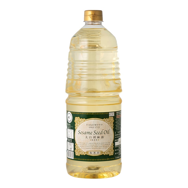 竹本油脂　製菓用太白ごま油 1650g 23427 1本※軽（ご注文単位1本）【直送品】