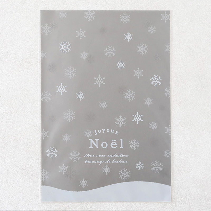 cotta クリスマスOPP袋 180×260 雪の結晶 042864 100枚/袋（ご注文単位1袋）【直送品】