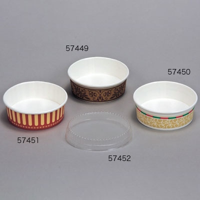 cotta 蓋 ベーキングカップFC-255PET用 57452 50枚/束(ご注文単位1束)【直送品】