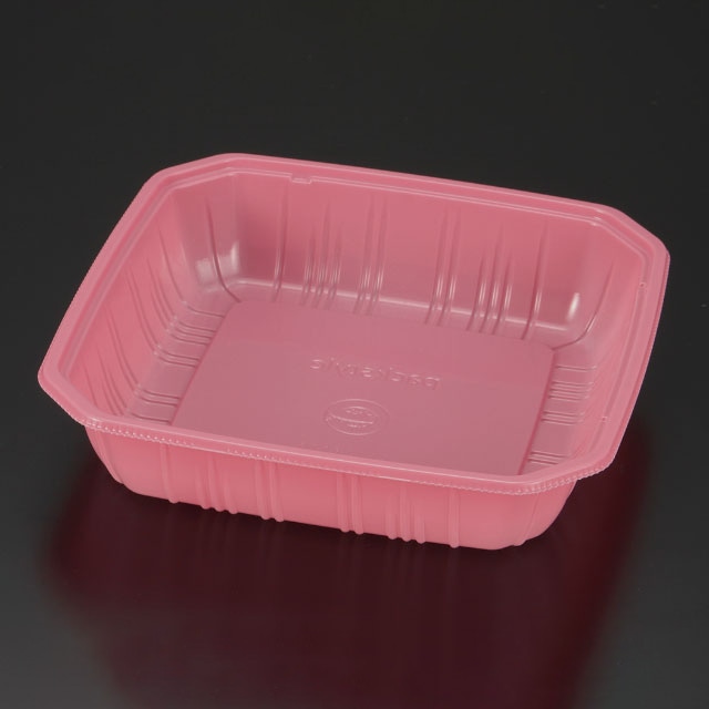 青果容器 BPフルーツ 4L ピンク 100枚/袋(ご注文単位6袋)【直送品】