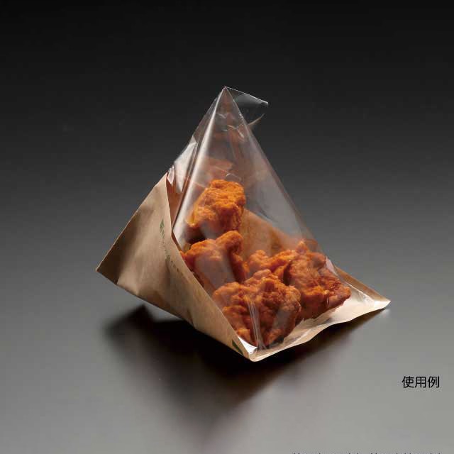 惣菜袋 エコテトラ 150 未晒 100枚/袋(ご注文単位32袋)【直送品】