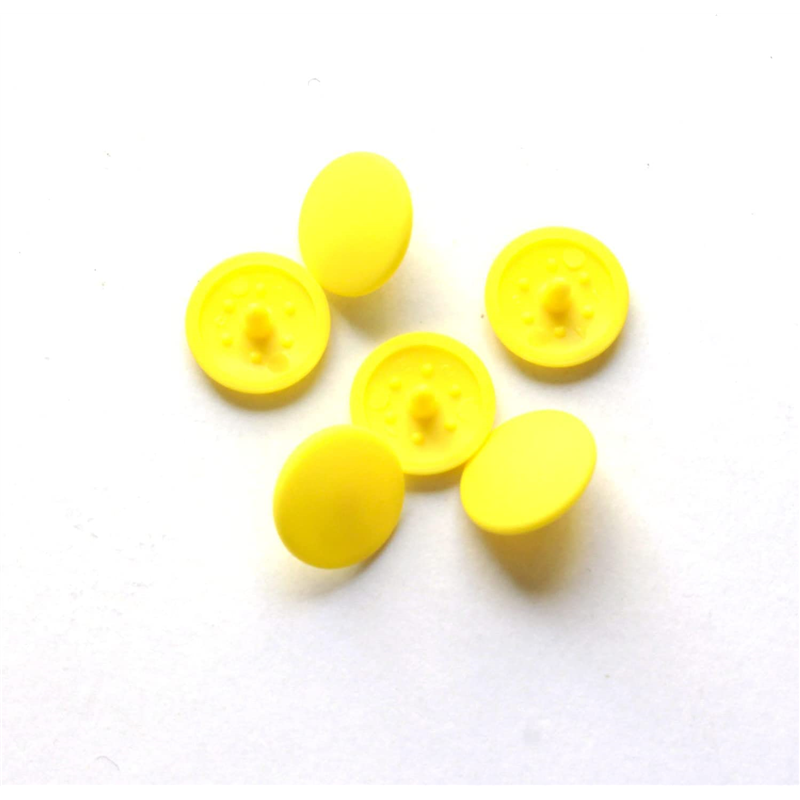 CHERRY LABEL SUN GRIP プラスチックスナップ ビビットイエロー 13mm 12組入 SG-VY 1袋（ご注文単位1袋）【直送品】