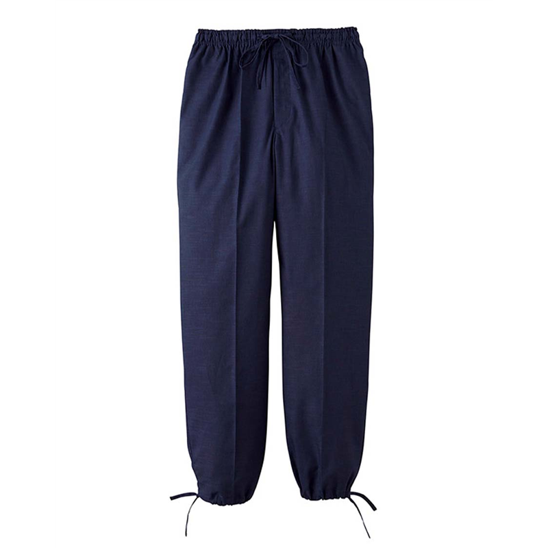 サーヴォ 男女兼用 作務衣 パンツ S ネイビー H2097 1枚（ご注文単位1枚）【直送品】