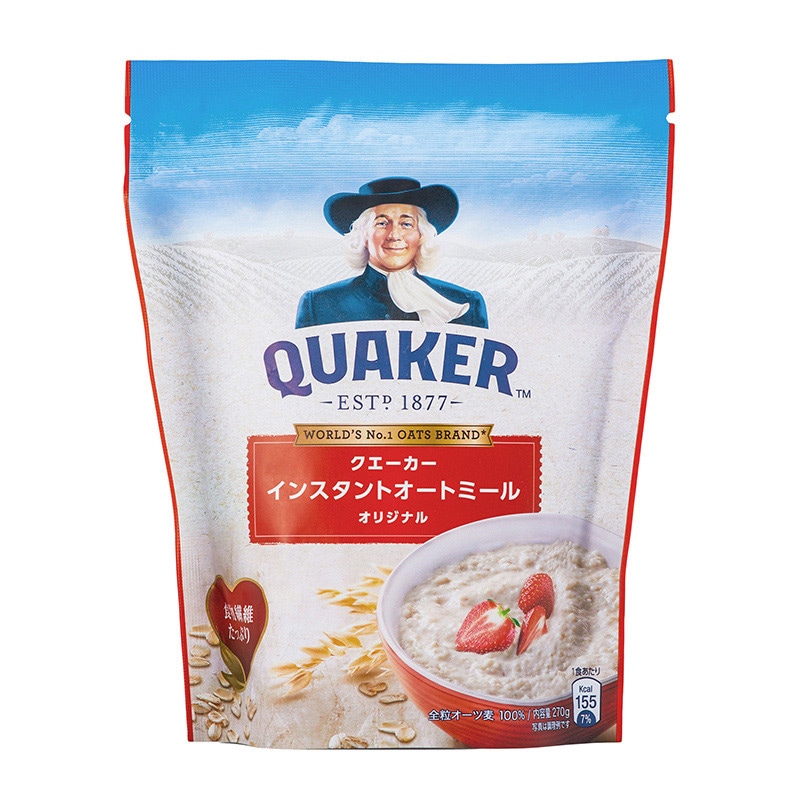 クエーカー　インスタントオートミール　オリジナル 270g  1個※軽（ご注文単位60個）【直送品】
