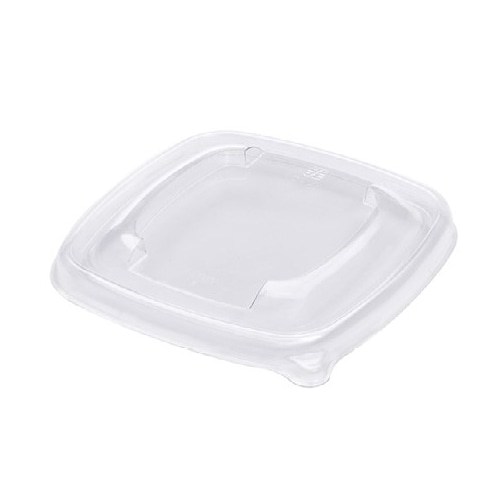 アームカンパニー 惣菜容器 スクエアボウル PET蓋 TFS375LD-CT 1箱(ご注文単位4箱)【直送品】