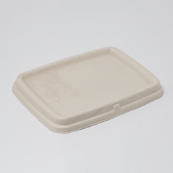 アームカンパニー 弁当容器 バガスフードパック パルプ蓋 6×9 MP51601-CTN 1箱(ご注文単位3箱)【直送品】