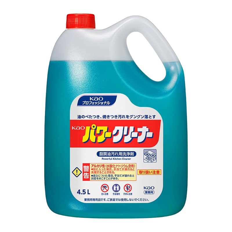 花王 厨房用洗剤 パワークリーナー 4.5L 1本
