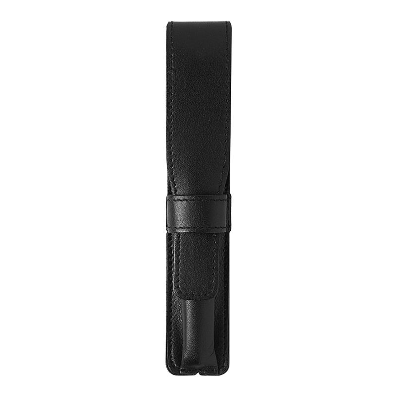 呉竹 くれ竹 万年毛筆専用本革ペンケース 黒 FAQ148-999 1個(ご注文単位1個)【直送品】