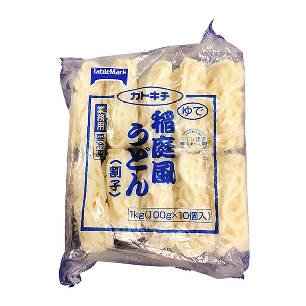 稲庭風うどん(割子) 100g×10 冷凍 1個※軽(ご注文単位1個)※注文上限数12まで【直送品】