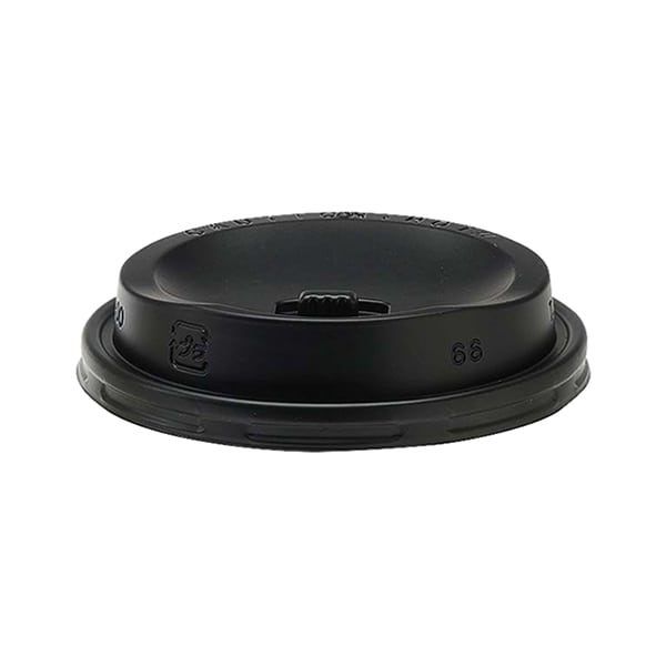 サンナップ 厚紙カップ 400ml用リフトアップリッド 黒 50個 CRU4050BK 1袋（ご注文単位60袋）【直送品】