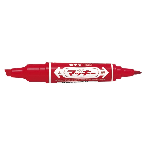 ゼブラ 油性マーカー　ハイマッキー MO-150-MC-R 赤 1本（ご注文単位10本）【直送品】