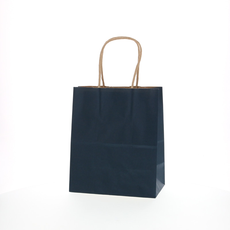 HEIKO 紙袋 25チャームバッグ 25CB 21-12 未晒 紺C 50枚/袋
