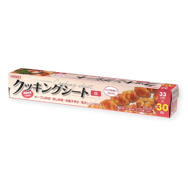 HEIKO クッキングシート 33×30 白 1本