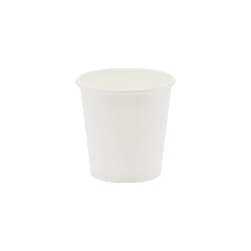 HEIKO 紙コップ ペーパーカップ スーパーエコノミータイプ 3オンス 口径56mm ホワイト 100個/袋