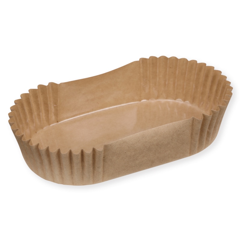 製菓資材 ペットカップ 小判型 122×65×30 未晒 300枚/パック