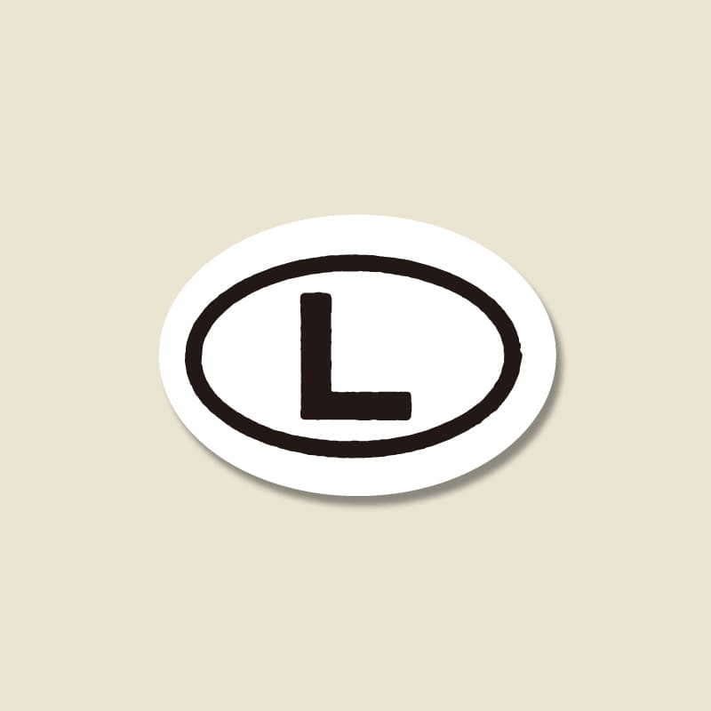 HEIKO タックラベル(シール) No.155 サイズ表示「L」 12×17mm 546片/束