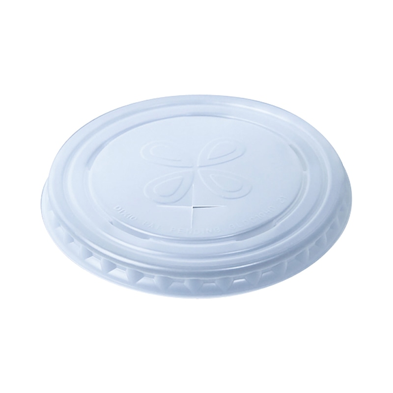 日本デキシー プラスチックカップ用 半透明フタ 12オンス 78mm口径用 GLDC10HD 100個/袋(ご注文単位25袋)【直送品】