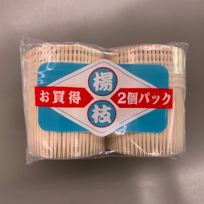 まるわ つまようじ　LL500 約500本×2個入　1パック（ご注文単位10パック）【直送品】