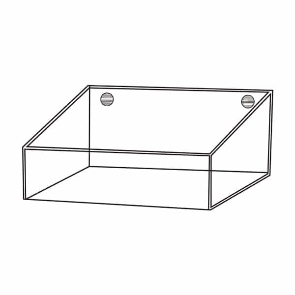 友屋 新サンプルケーススタンド用アクリルケース 39420-2A 1台（ご注文単位1台）【直送品】
