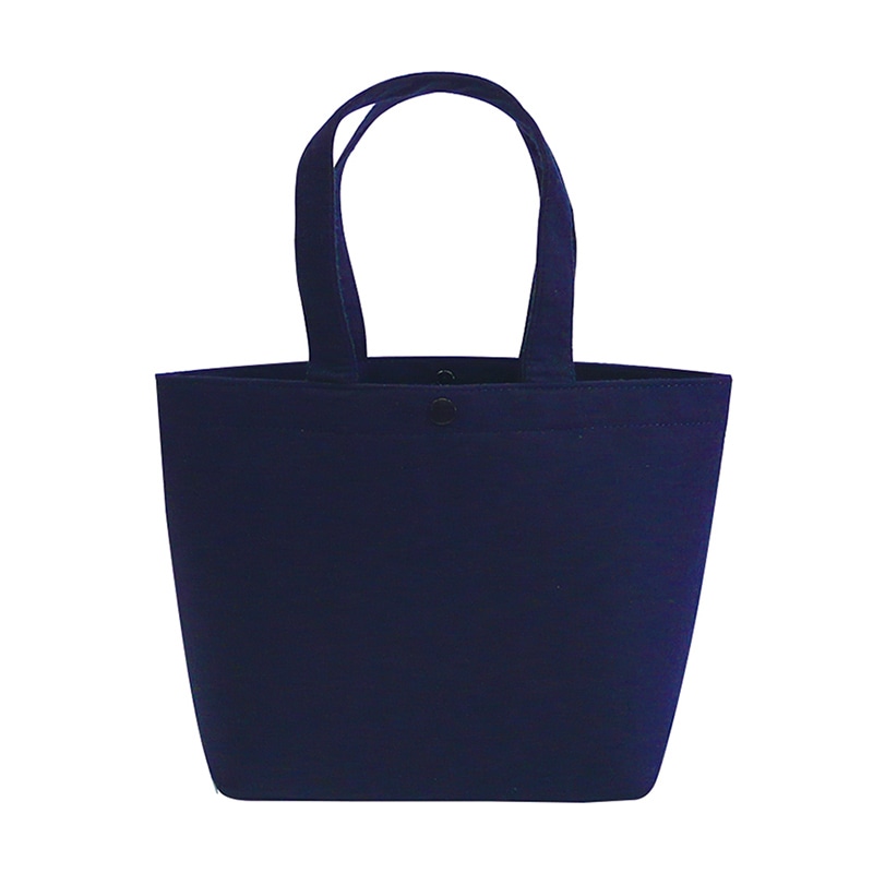 ラクスルクラフツ フェルトバッグ トートS ネイビー 90340020 5枚/袋（ご注文単位10袋）【直送品】