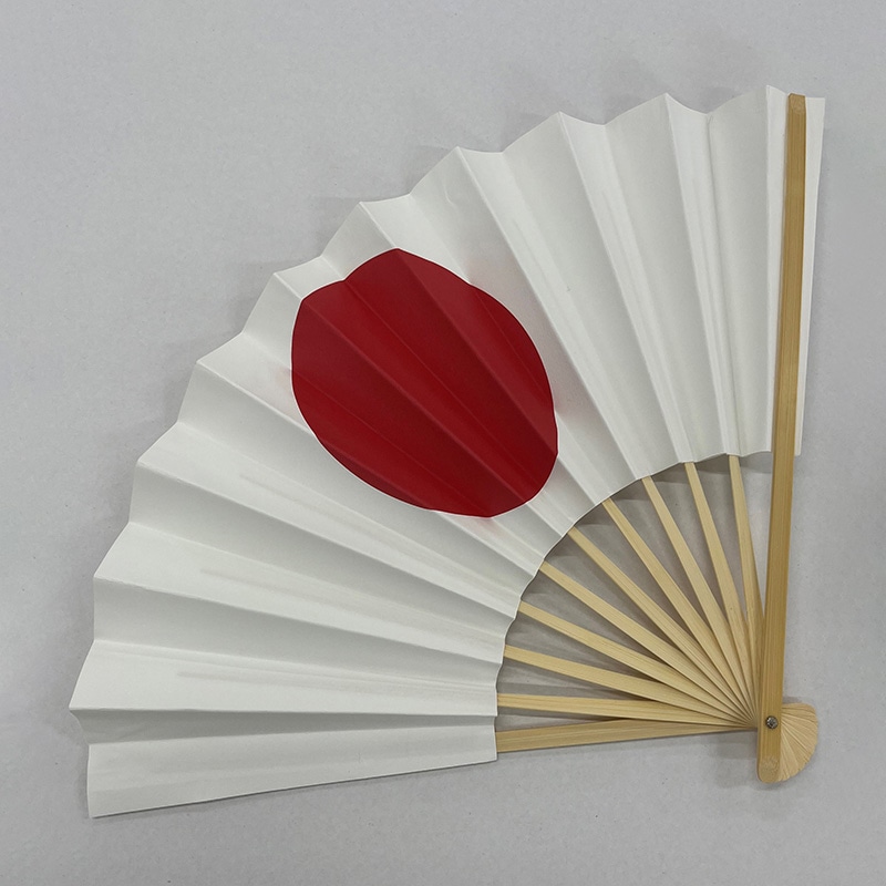 ゴークラ 日の丸扇子 9寸 11間 HS-1 1本(ご注文単位10本)【直送品】