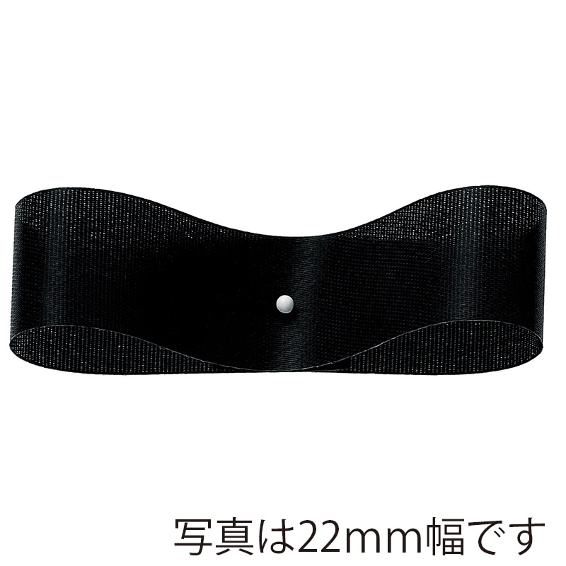 東京リボン リボン サテンEX 33×92 #17 ブラック 1巻(ご注文単位1巻)【直送品】