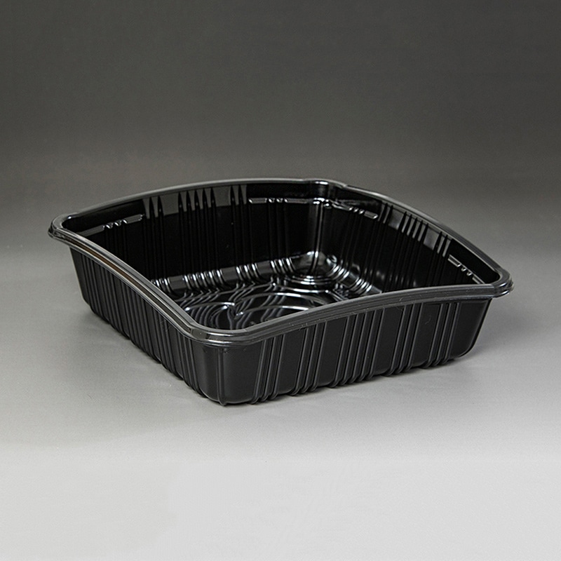 信和 フルーツケース フルーツ40 黒 200292 100枚/袋(ご注文単位12袋)【直送品】