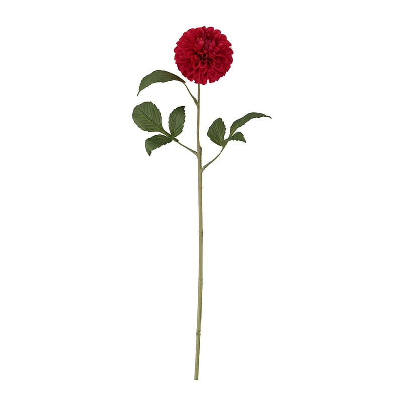 ビバ工芸 造花　シングルダリア レッド VD4133 1本（ご注文単位1本）【直送品】