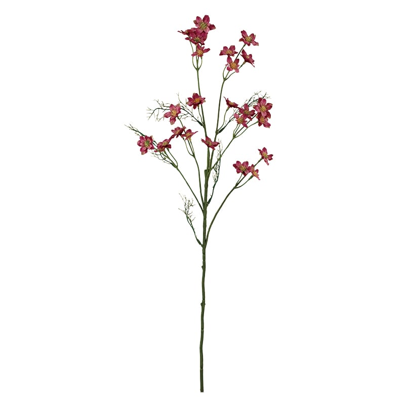 ビバ工芸 造花 ミニフラワースプレー ビューティ VE4164 1本(ご注文単位1本)【直送品】