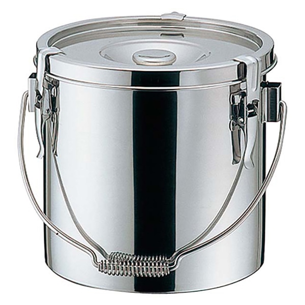 本間製作所 K 19-0 電磁 厚底 給食缶 21cm 7.0L 1個(ご注文単位1個)【直送品】