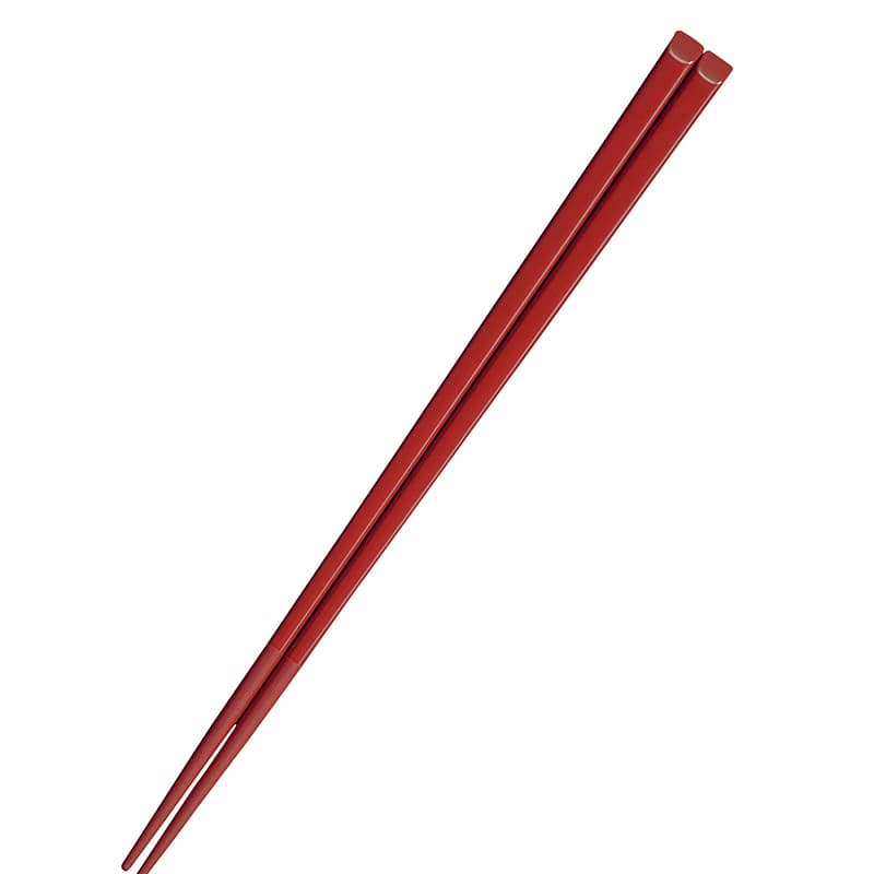 ハイロン 箸 H32 22.5cm 朱 1個(ご注文単位1個)【直送品】