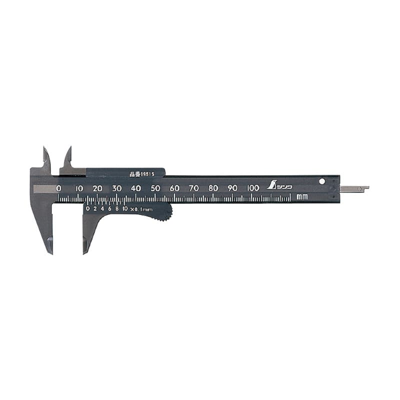プラスチックノギスポッケ　19515　100mm   1個（ご注文単位1個）【直送品】