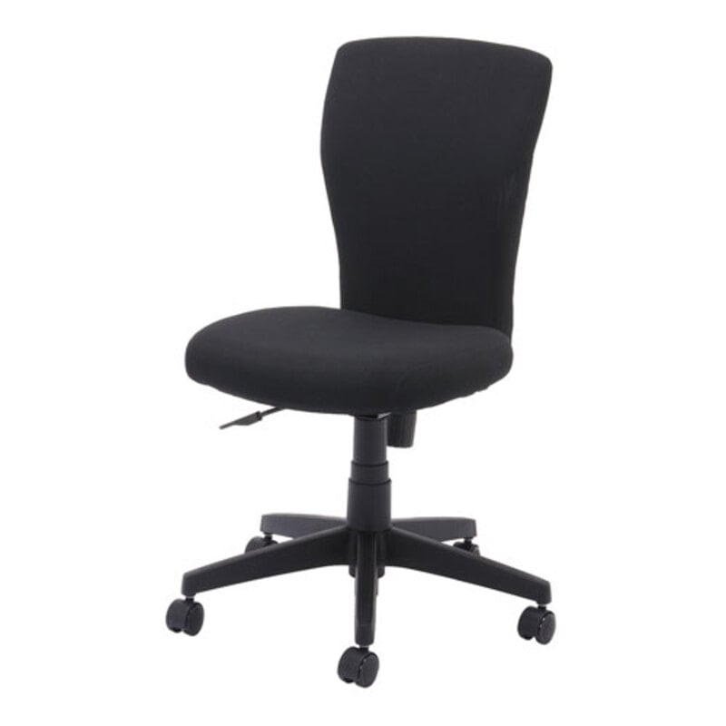 ナカバヤシ OHチェア　ソフトフィットチェア ブラック RZC-605BK 1台（ご注文単位1台）【直送品】
