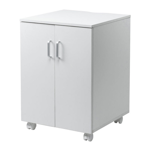 サンワサプライ 扉付きプリンタスタンド LPS-119W 1個（ご注文単位1個）【直送品】
