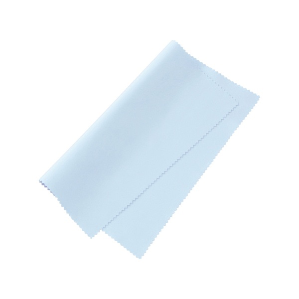 サンワサプライ マイクロファイバークリーニングクロス 170×170mm ブルー CD-CC11BL 1個（ご注文単位1個）【直送品】