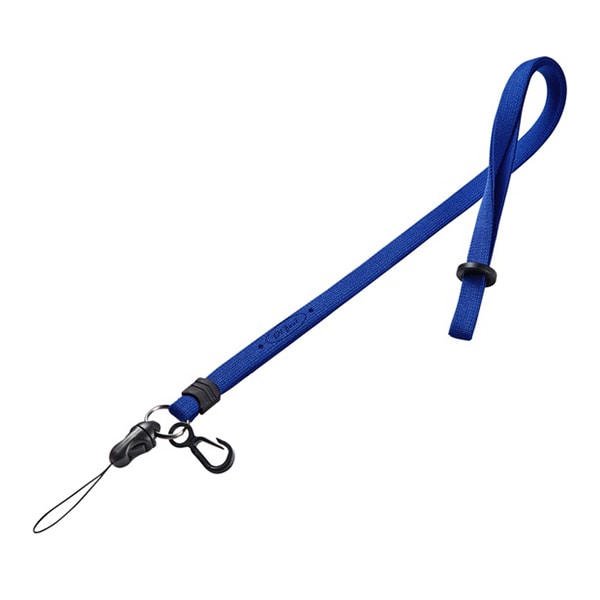 サンワサプライ ネックストラップ 10mm幅 ブルー DG-ST16BL 1個（ご注文単位1個）【直送品】