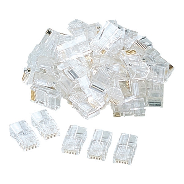 サンワサプライ RJ-45コネクタ 撚線用 ADT-RJ45-50 1個（ご注文単位1個）【直送品】