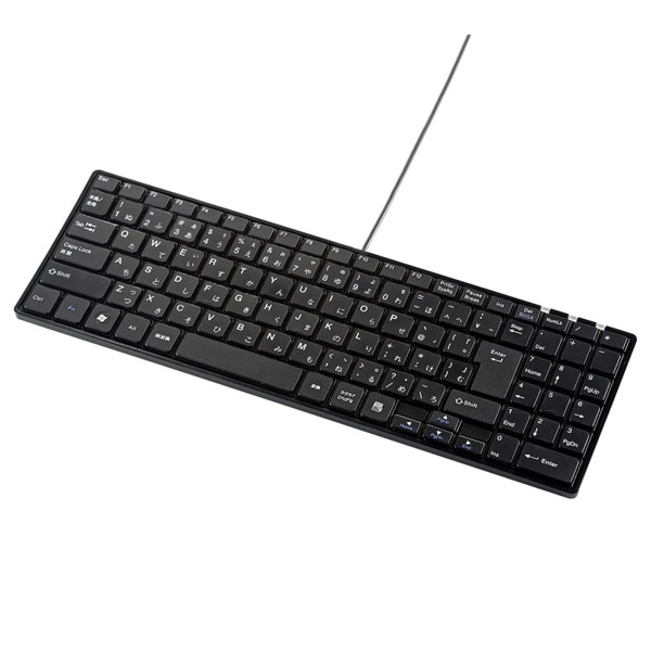 サンワサプライ 静音スリムキーボード ブラック SKB-SL19BK 1個(ご注文単位1個)【直送品】