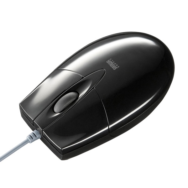 サンワサプライ 有線ブルーLEDマウス ブラック MA-BL3UPBKN 1個(ご注文単位1個)【直送品】