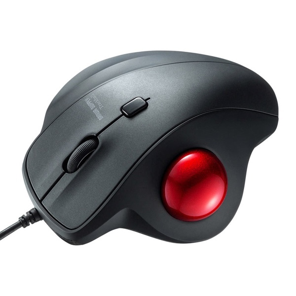 サンワサプライ 有線 トラックボール ブラック MA-TB128BK 1個(ご注文単位1個)【直送品】