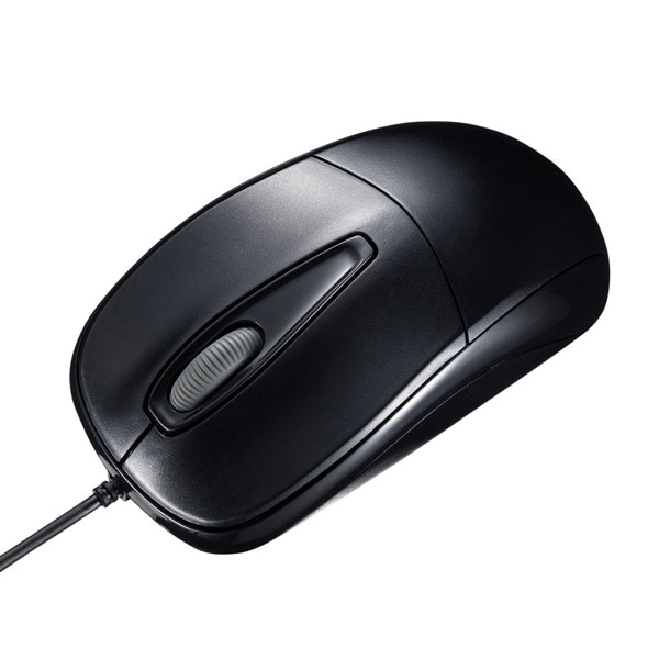 サンワサプライ 静音有線光学式マウス MA-122HBK 1個(ご注文単位1個)【直送品】
